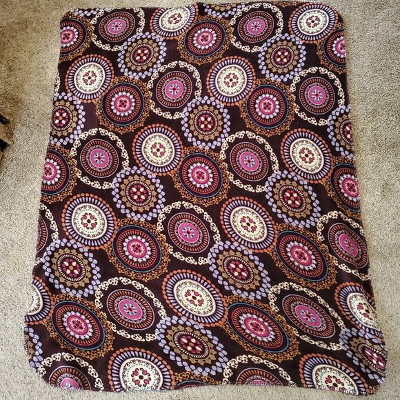 Vintage Hippie Blanket Kaleidoscope Throw 56x46 Inch Better Homes & Gardens - Picture 3 of 6